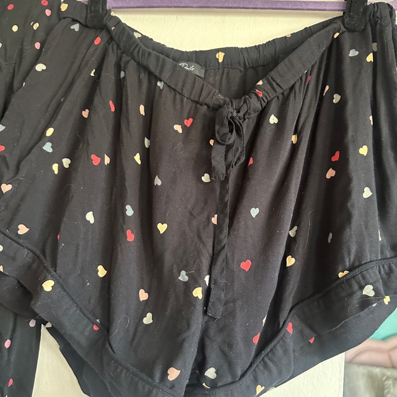Rails Black Polka Dot and heart Pajama Set - Picture 4 of 5